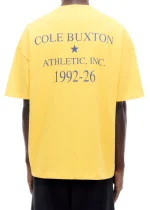 ATHLETIC INC YELLOW T-SHIRT