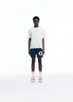 STAR MESH NAVY SHORTS