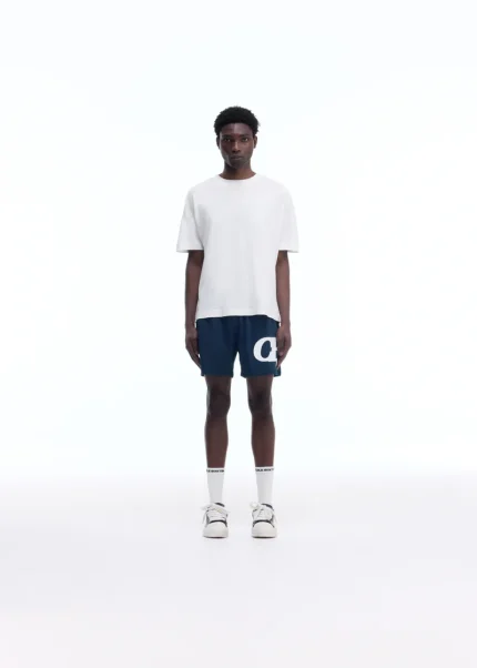 STAR MESH NAVY SHORTS