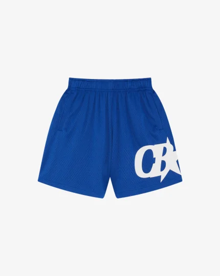 STAR MESH COBALT BLUE SHORTS