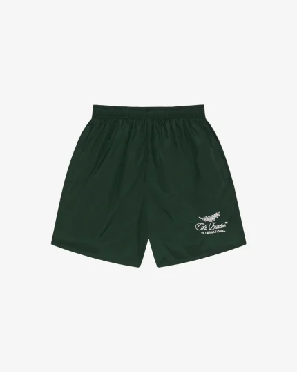 INTERNATIONAL SWIM FOREST GREEN SHORTS
