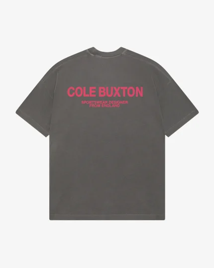 CB SPORTSWEAR OG WASHED BLACK/PINK T-SHIRT