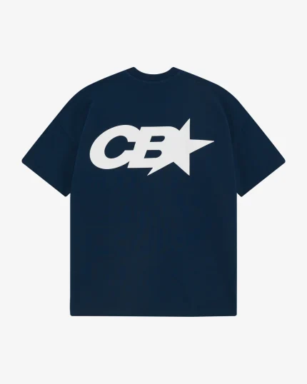 CB STAR RACING NAVY T-SHIRT