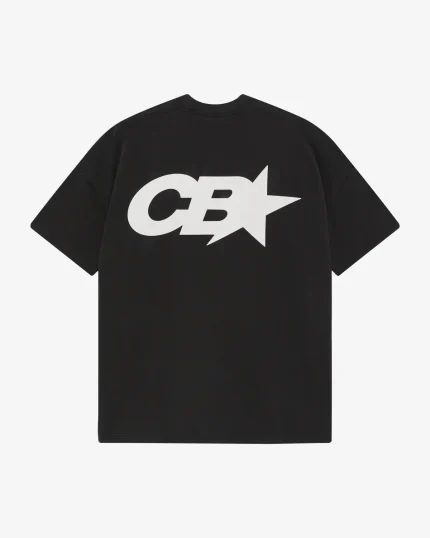 CB STAR RACING VINTAGE BLACK T-SHIRT