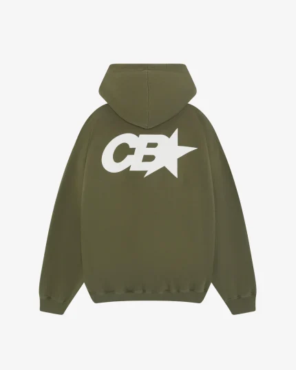 CB STAR RACING KHAKI HOODIE