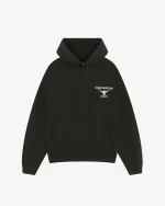 LONGHORN VINTAGE BLACK HOODIE