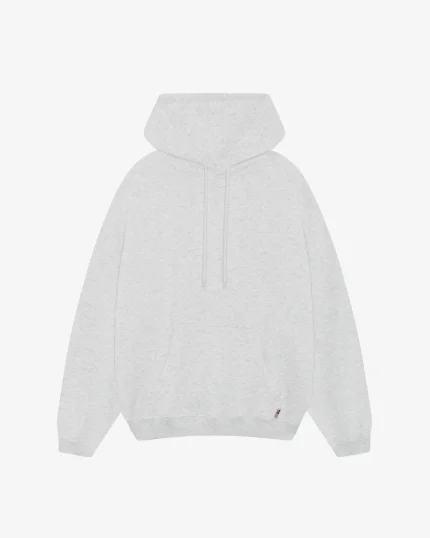 CB TAB LIGHT GREY MARL HOODIE
