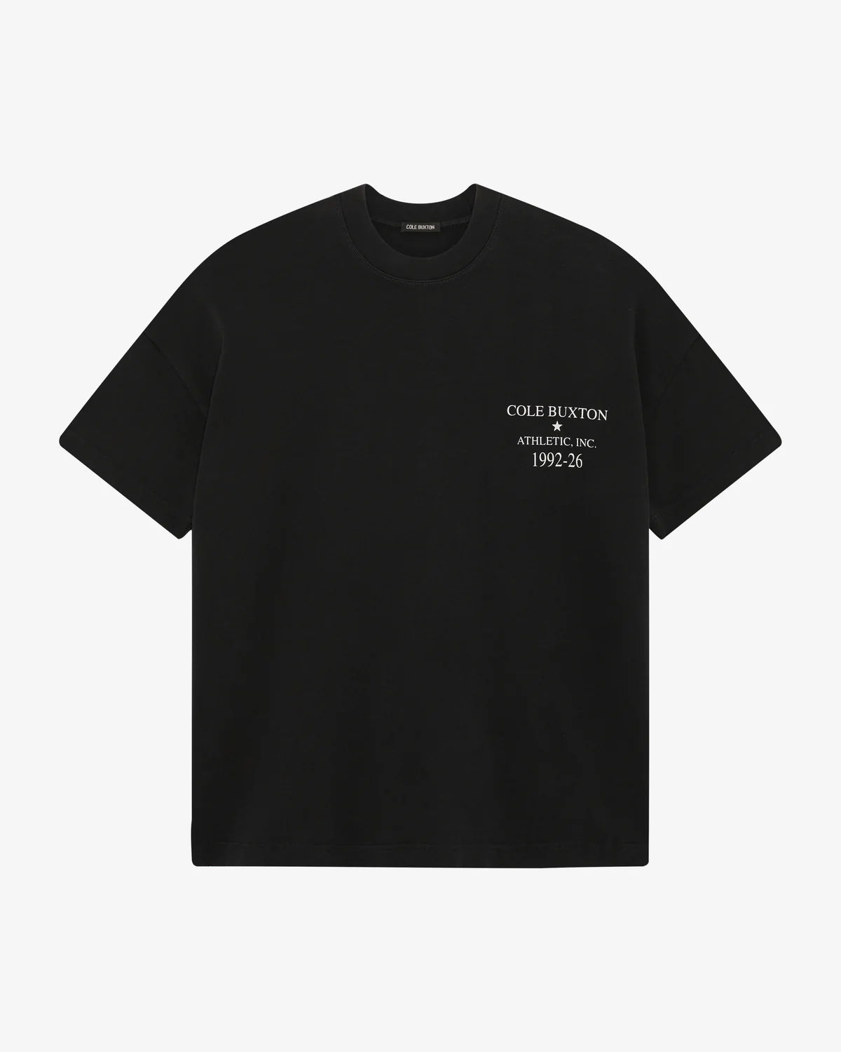 ATHLETIC INC VINTAGE BLACK T-SHIRT ATHLETIC INC VINTAGE BLACK T-SHIRT