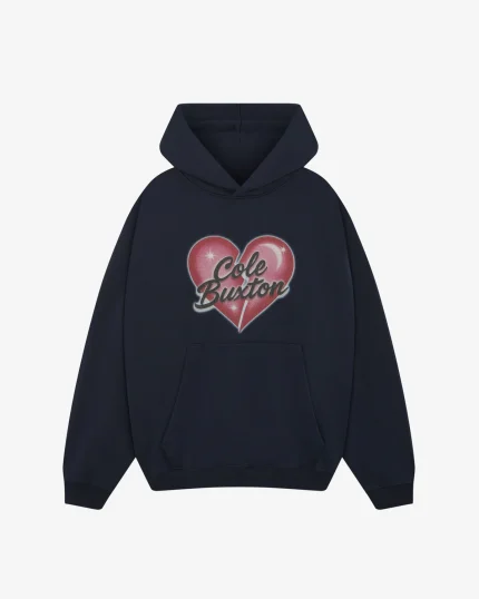 HEARTBREAK NAVY HOODIE