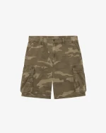 SURPLUS CARGO WASHED CAMO SHORTS