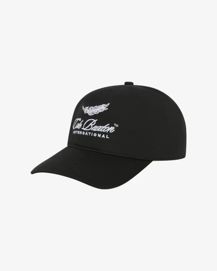 INTERNATIONAL BASEBALL BLACK CAP