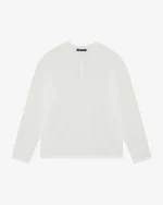 RELAXED WHITE HENLEY