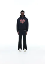 HEARTBREAK NAVY HOODIE