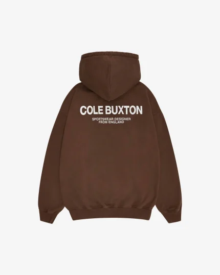 CB SPORTSWEAR BROWN HOODIE
