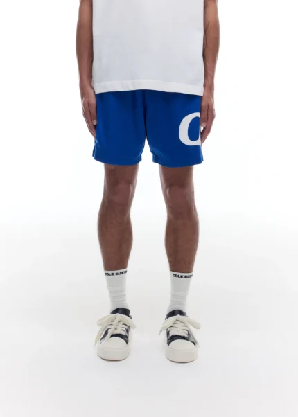 STAR MESH COBALT BLUE SHORTS