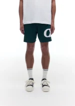 STAR MESH FOREST GREEN SHORTS