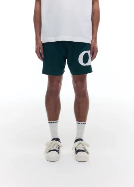 STAR MESH FOREST GREEN SHORTS
