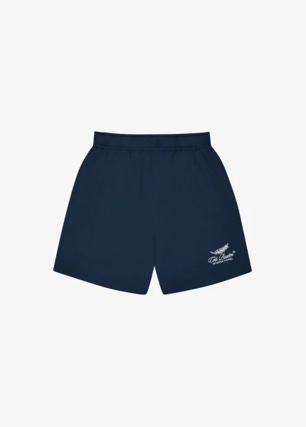 INTERNATIONAL MESH NAVY SHORTS