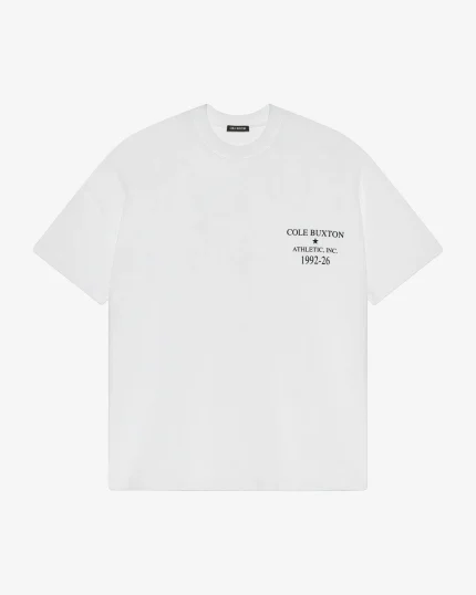 ATHLETIC INC WHITE T-SHIRT