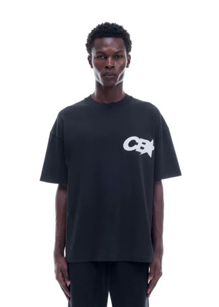 CB STAR RACING VINTAGE BLACK T-SHIRT