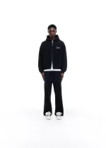COLE BUXTON SPORT ZIPPED VINTAGE BLACK HOODIE
