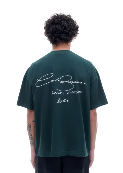 SIGNATURE FOREST GREEN T-SHIRT